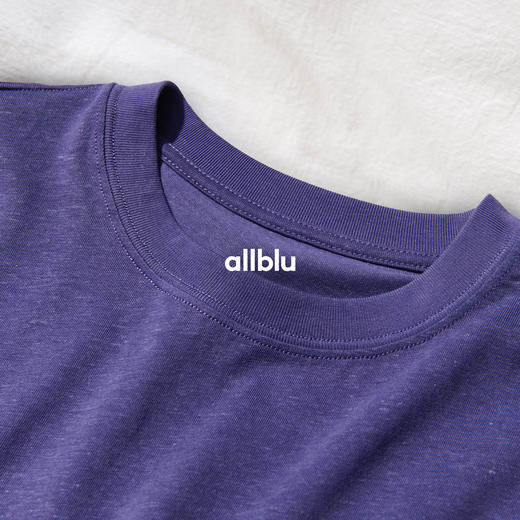 【春Vol.4】allblu幼岚【汉麻】儿童短袖T恤25春夏新款男童女童柔软亲肤ZY 商品图0