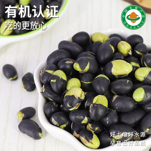 祁连农庄 有机香酥黑豆250g盒装即食非油炸坚果炒货休闲零食 商品图1