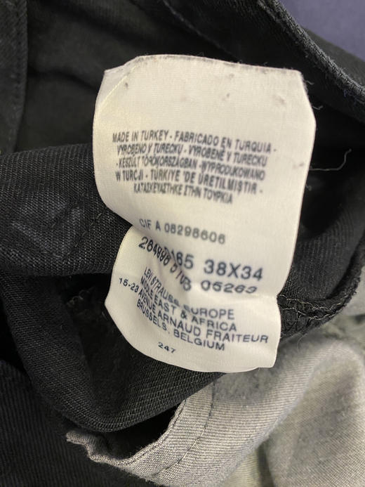 Y2K Vintage Levi’s 李维斯 牛仔裤 长裤（38”） （97 cm）_SLP(5) 商品图1