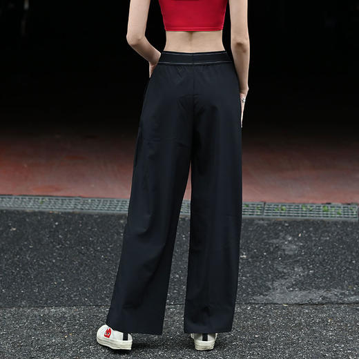 beemen反重力云行裤2025新款轻薄松紧腰梭织阔腿裤宽松休闲裤 商品图1
