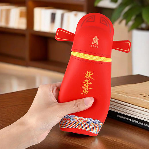 故宫文具状元及第硅胶笔筒 商品图3