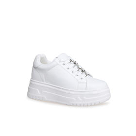 豪麟名鞋迪嘉女鞋时尚休闲鞋牛皮革DJJGA52WX001白色