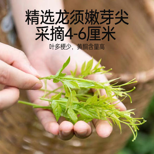 张家界【莓茶】入口微苦，回甘持久，白霜丰富，黄酮含量高，叶多梗少，茶汤干净！ 商品图5