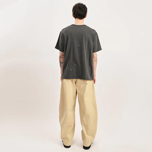 orslow T-SHIRT ORSL JPN PRINT (UNISEX) 复古水洗泼墨做旧T恤 商品图2