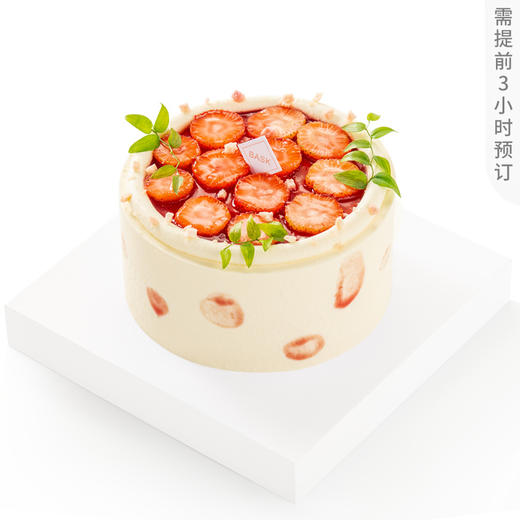 【网龙】草莓贝贝 3磅（8英寸） 商品图0