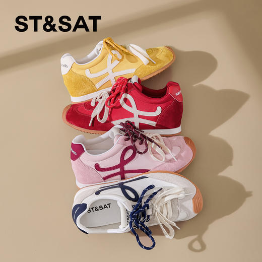 【内增高4CM】星期六多巴胺休闲运动阿甘鞋SSD2112CK4 商品图1