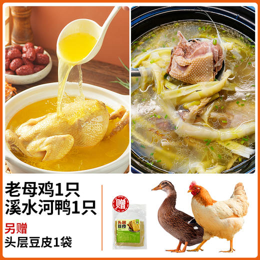 【杨博士皖南土鸭】溪水放养河鸭老鸭 深山散养 1000g及以上/只 商品图4