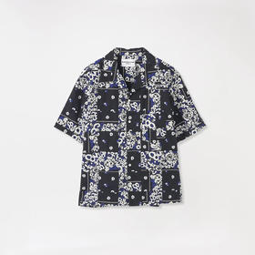 NOMA DYG Patchwork Shirt 腰果花拼接短袖衬衫