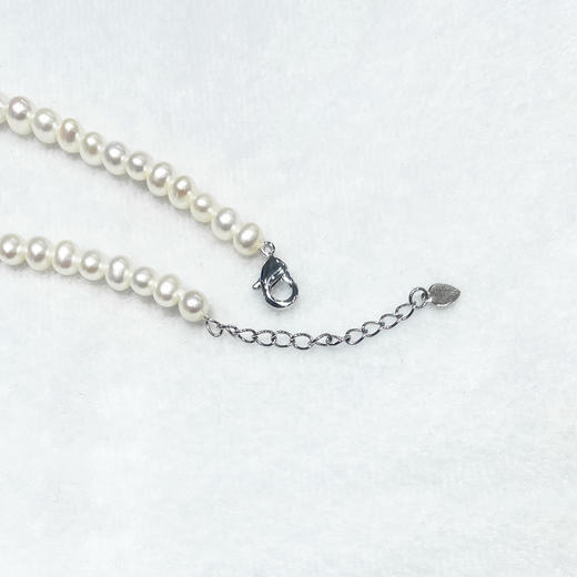 宝塔珍珠手链-白珠款 【4.6-8.7mm】编号200014 商品图1