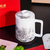 昌南大师景德镇陶瓷《瑞雪兆丰年》茶水分离杯 商品缩略图1