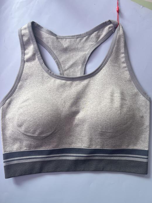 夏季瑜伽健身运动内衣防震防下垂薄杯外穿跑步文胸舒适背心15165069 商品图5