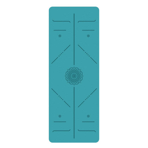 【超薄橡胶垫】1.5mm超薄款高固pu天然橡胶瑜伽垫便携可折叠专业防滑健身土豪垫 商品图7