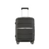 美都袋鼠/MDKANGROO24英寸PP旅行箱黑色轻便拉链款拉杆箱MD5110-24A 商品缩略图1