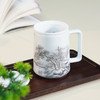 昌南大师景德镇陶瓷《瑞雪兆丰年》茶水分离杯 商品缩略图3