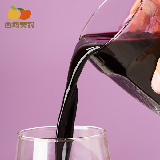 凝时紫露（速冻桑葚果茸） 桑葚汁 鲜果急冻锁鲜+物理压榨 自然香甜 500g*4瓶 商品图8