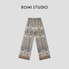 ROMI STUDIO“复古休闲”亚麻天丝混纺民族风轻薄休闲裤 RWCRX04040【发货时间：25-30天】 商品缩略图0