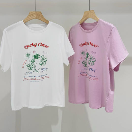 四叶草幸运短袖T恤06033 商品图8