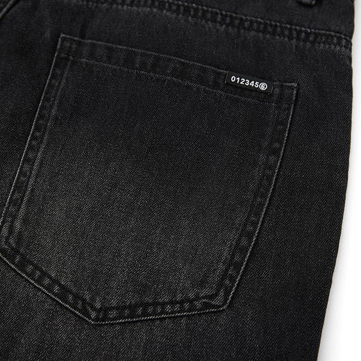 【新品上新】HX 夏季水洗直筒牛仔长裤宽松C201520048101 商品图8