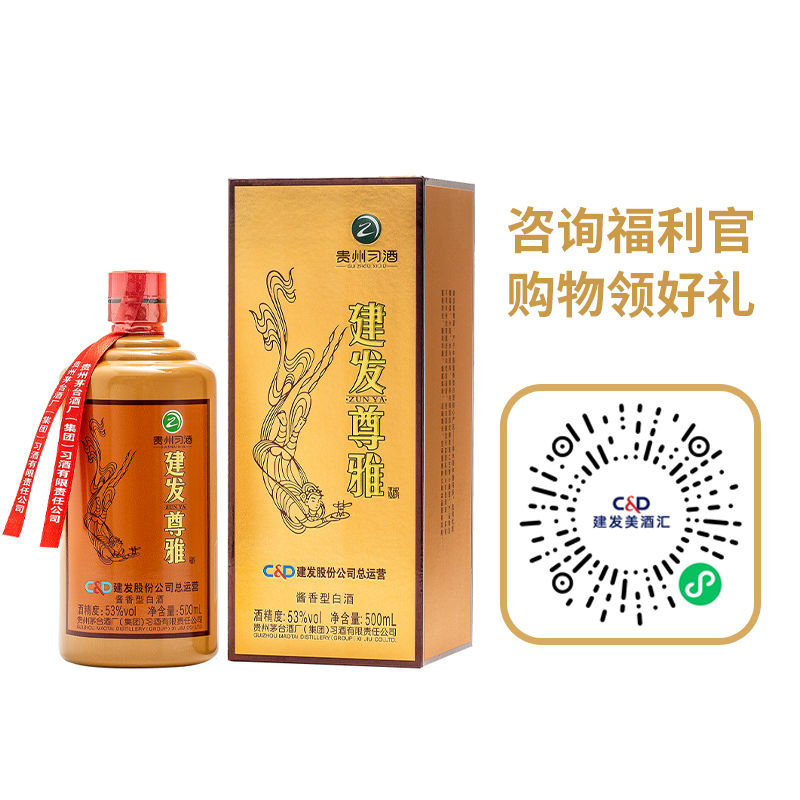建发尊雅·旗舰版（2022年）53%vol 500ml