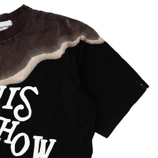 NOMA Hand Dye Twist Tee - Print 职人手工扎染标语圆领短袖T恤 商品图3