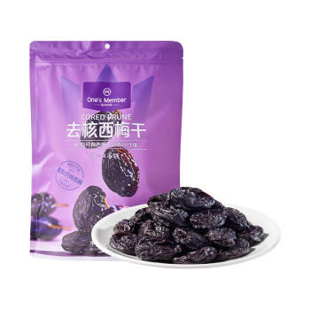 1号会员店 无添加去核西梅干400g 蜜饯果干休闲零食办公室追剧水果干 商品图2