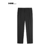 HIM漢崇 后腰简约字母织唛舒适修身通勤商务九分西裤男 2026春季 商品缩略图0