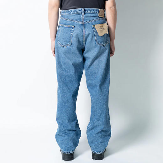 orslow SUPER DAD'S DENIM PANTS (UNISEX) 日本制复古阔腿牛仔裤 商品图3