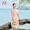 佐尔美时尚气质简约桑蚕丝连衣裙女M52LS26 商品缩略图2
