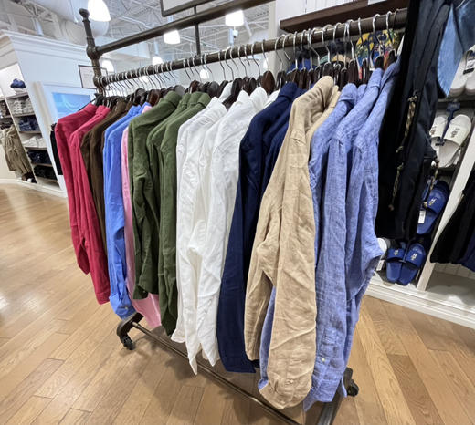 💰850/直邮‼️☀️夏天必入！RL拉夫劳伦男款亚麻衬衫👔，亚麻衬衫真的是很百搭，夏天室外穿防晒 室内挡空调冷空气非常实用！女生也能穿哦💢💥 商品图2