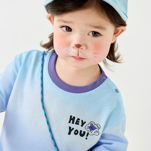 【排汗T】迷你巴拉男童抑菌轻薄短袖T恤夏季新款宝宝上衣 商品图4