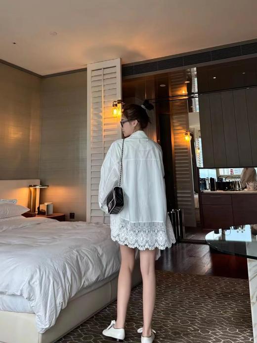 香奈儿 25P 双C LOGO 菱格纹 拼色 皮穿链 羊皮 手拿包单肩包 （LU） 商品图6