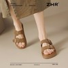 ZHR则则反绒牛皮勃肯拖鞋女外穿夏季百搭半拖勃肯鞋女沙滩凉拖鞋 商品缩略图7