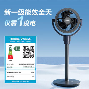 格力（GREE）【清新空气】直流变频四季空气循环扇家用落地扇电风扇轻音桌面循环扇空调伴侣 FXDZ-20X62Bcg3 /家用电器 /生活电器 /电风扇 商品图0