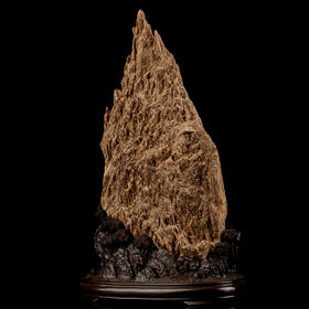 【沉香摆件】香四代张文地出品柬埔寨沉香雕件栖云渡