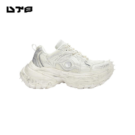 UTB赏金猎人系列男女同款厚底老爹鞋新款潮流运动鞋 夜穹黑极昼白 商品图4