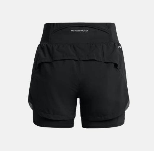 安德玛女子UA Launch二合一短裤1376759-001 商品图4