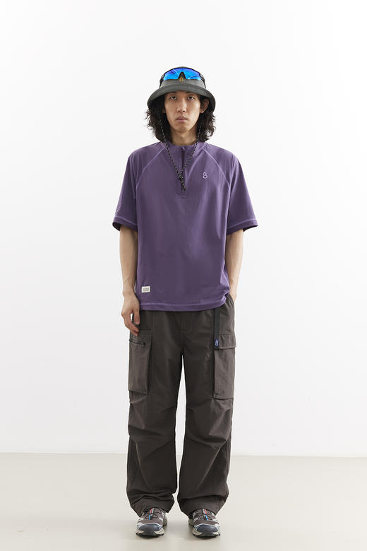 吃茶去chichaqu25户外宽松卡扣口袋伞兵长裤休闲工装百搭经典男女 商品图1