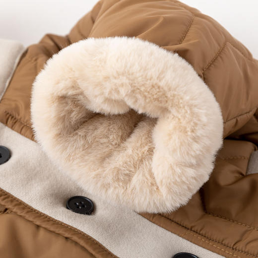 嘟嘟家宝宝冬季棉服儿童新款上衣婴儿衣服女童厚款加绒外套冬装潮 商品图2