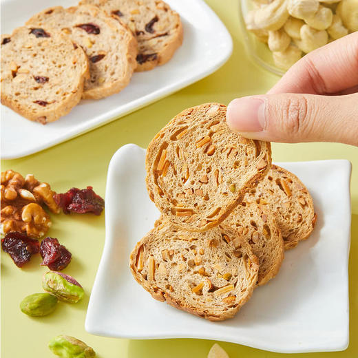 MM 山姆 panpan全麦坚果面包脆片 500g（16包） 商品图1