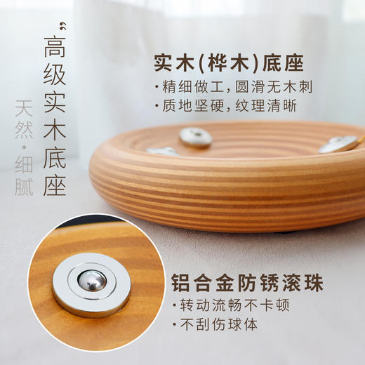 【朋宸地球仪】5英寸AR滚珠万向旋转地球仪·学生用·复古设计·AR黑科技·720度旋转探索 商品图7