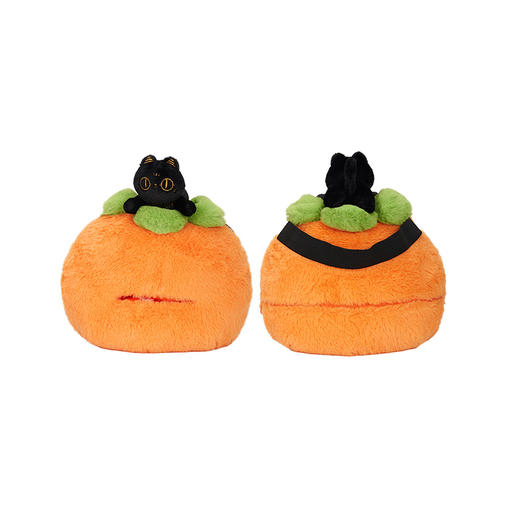 大英博物馆 巴斯特系列 柿柿如意毛绒车载抽纸盒 挂袋 商品图4