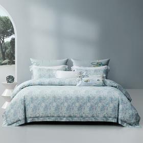 梦洁 天丝棉四件套睡莲印象（绿）