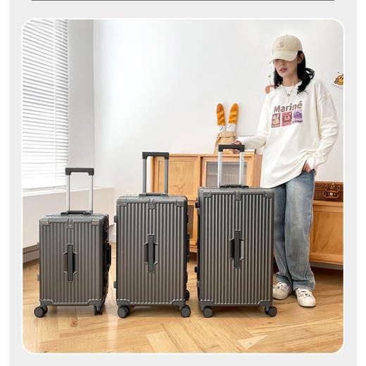 心选丨卡罗世家铝框行李箱8919 商品图3