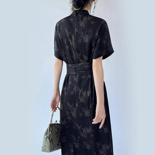 裁缝学苑AQ475新中式提花连衣裙纸样女装收腰显瘦裙子样板图纸 商品图4