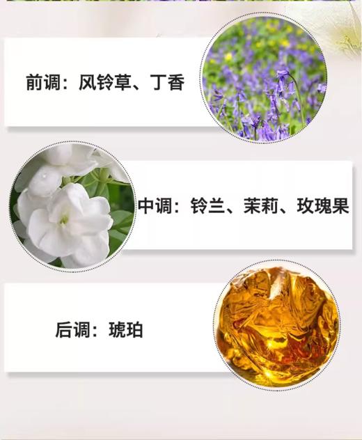 歌歌兰妮养肤香水沐浴露（蓝风铃）、（甜茶玫瑰）、（小苍兰） 商品图3