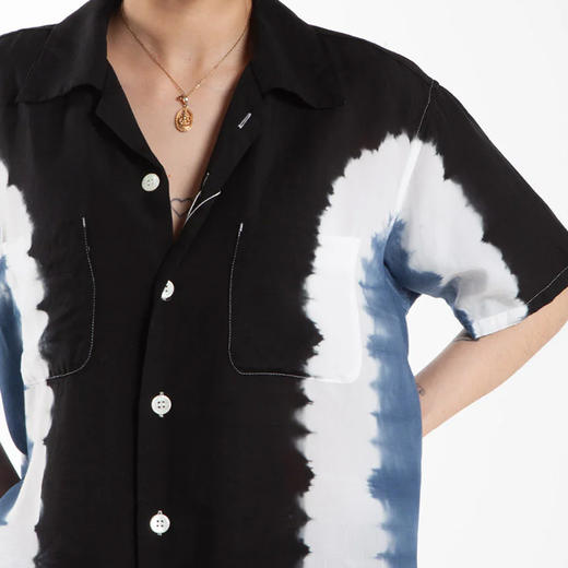 NOMA Hand Dyed Shirt - Side 职人手工扎染短袖衬衫 商品图2