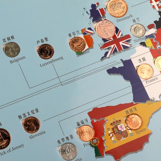 欧洲硬币珍藏册！一套42国！一次集齐！ 商品图4