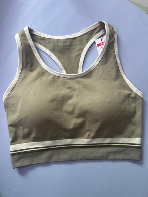 夏季瑜伽健身运动内衣防震防下垂薄杯外穿跑步文胸舒适背心15165069 商品图3