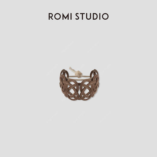 ROMI STUDIO 非金属木质手镯 复古民族风手工藤编手镯 RWCRP34004(现货） 商品图0