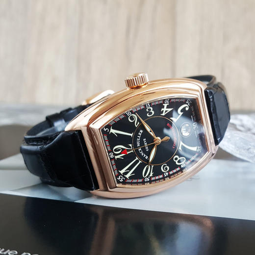 【95新】Franck Muller 法兰克穆勒CONQUISTADOR系列自动机械机芯35*48.5MM（含表耳 男款）日期显示280525MC26 商品图4